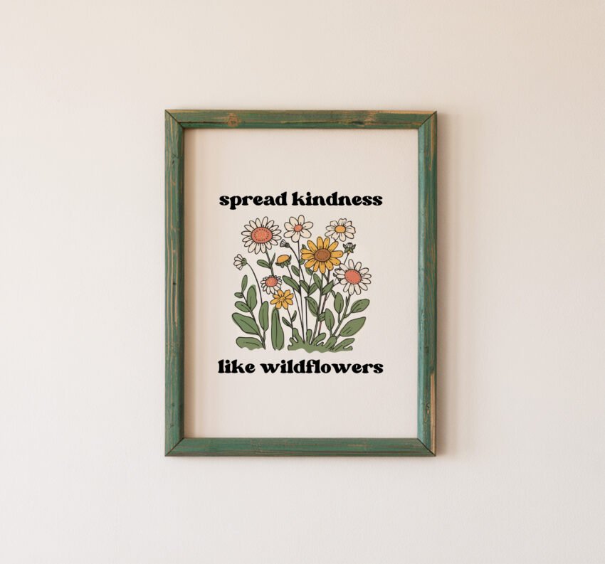 Spread Kindness Like Wildflowers