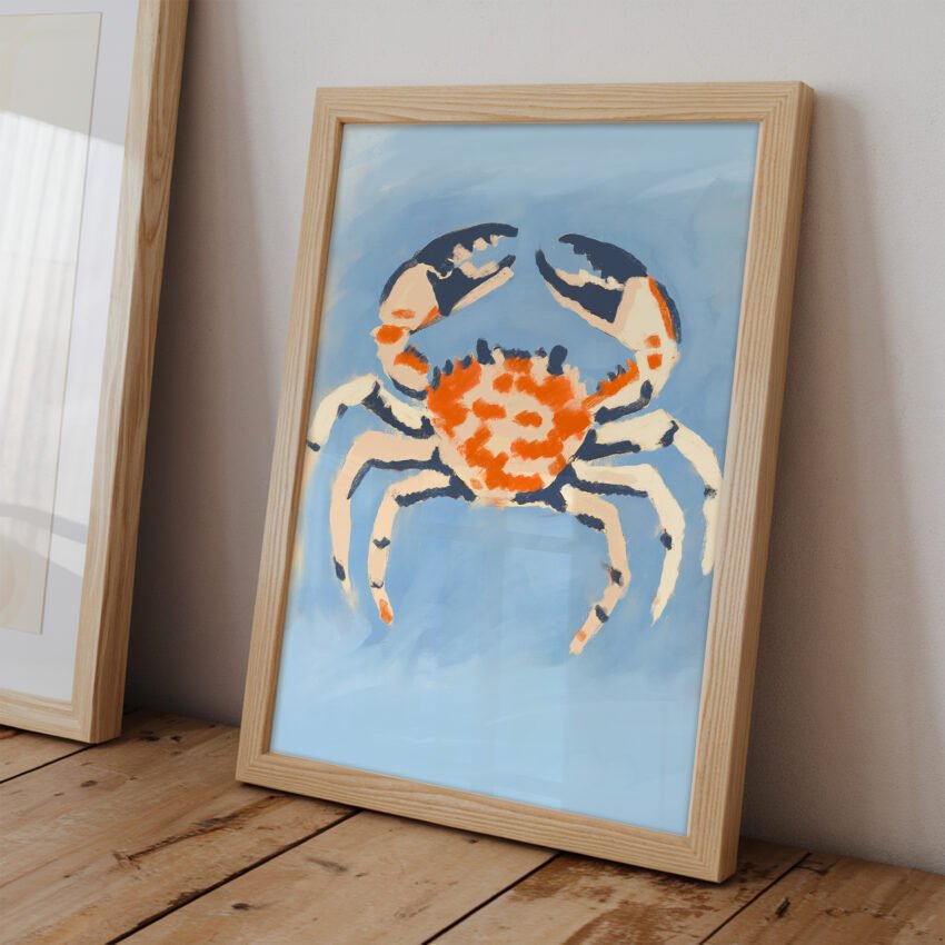 Coastal Crab Print - Image 2