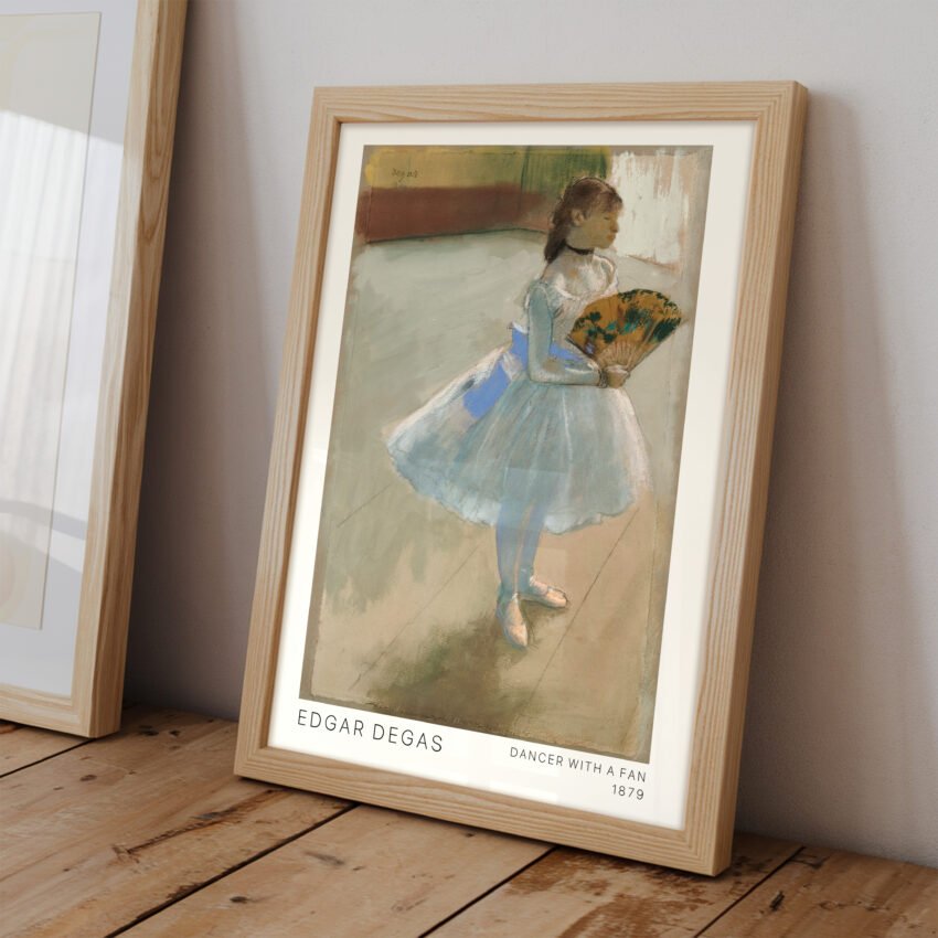 Dancer with a Fan by Edgar Degas - Image 2