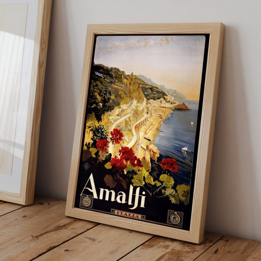 Amalfi Travel Poster - Image 2