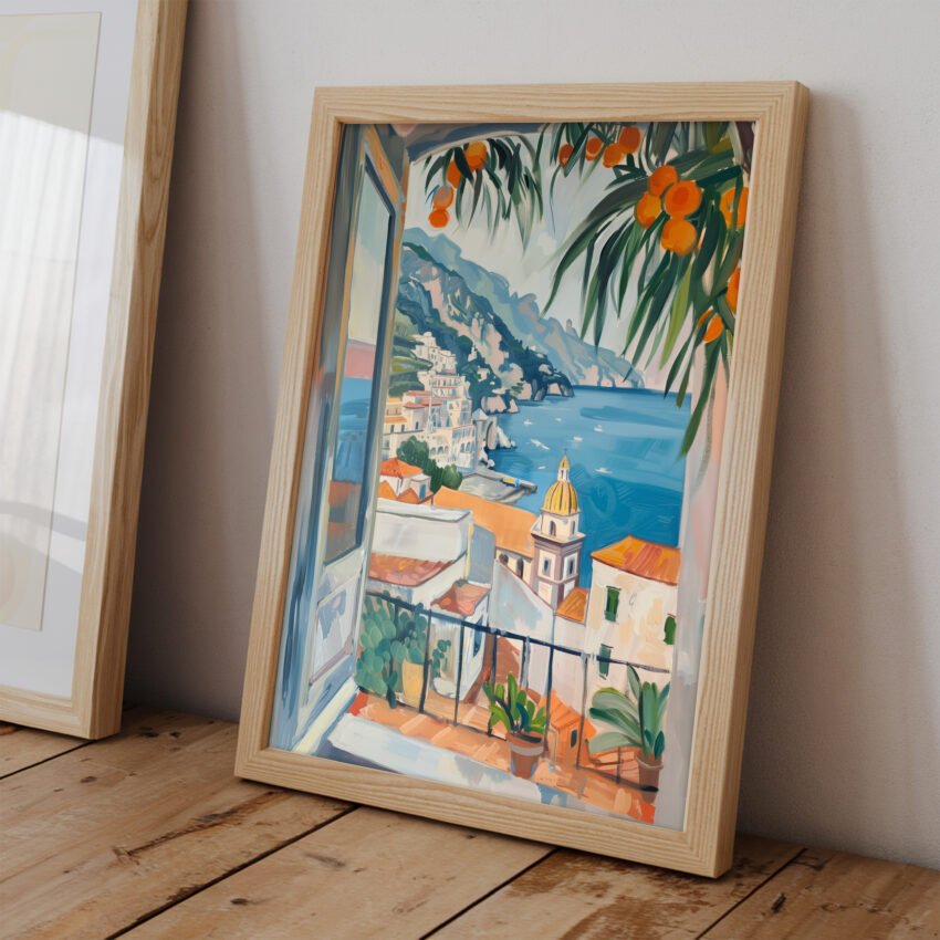 Amalfi Coast From The Window - Image 2
