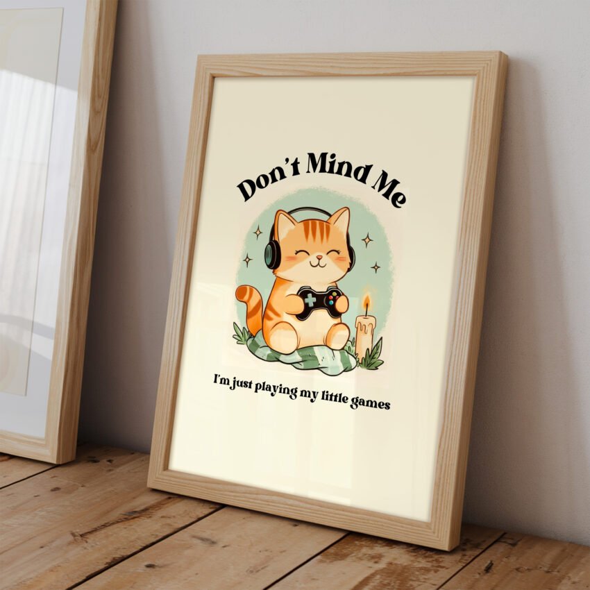 Don't Mind Me Gamer Cat - Image 3