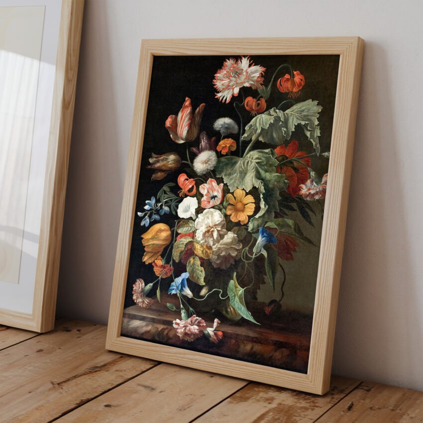 Still Life Flowers by Rachel Ruysch - Image 2