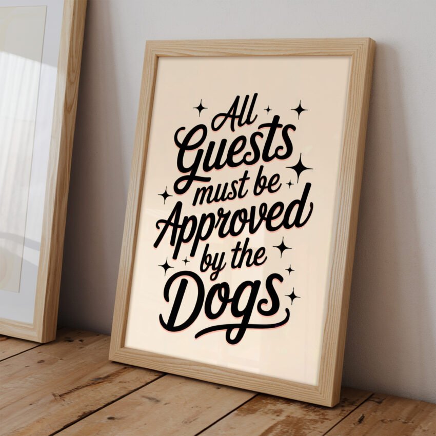All Guests Must Be Approved by the Dogs - Image 2