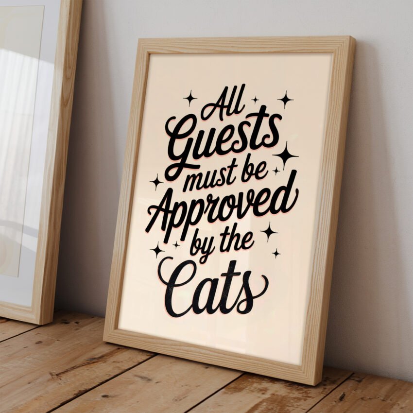All Guests Must Be Approved by the Cats - Image 2