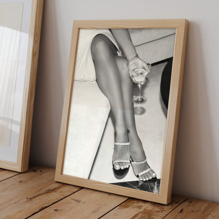 Drinking Champagne Print - Image 2