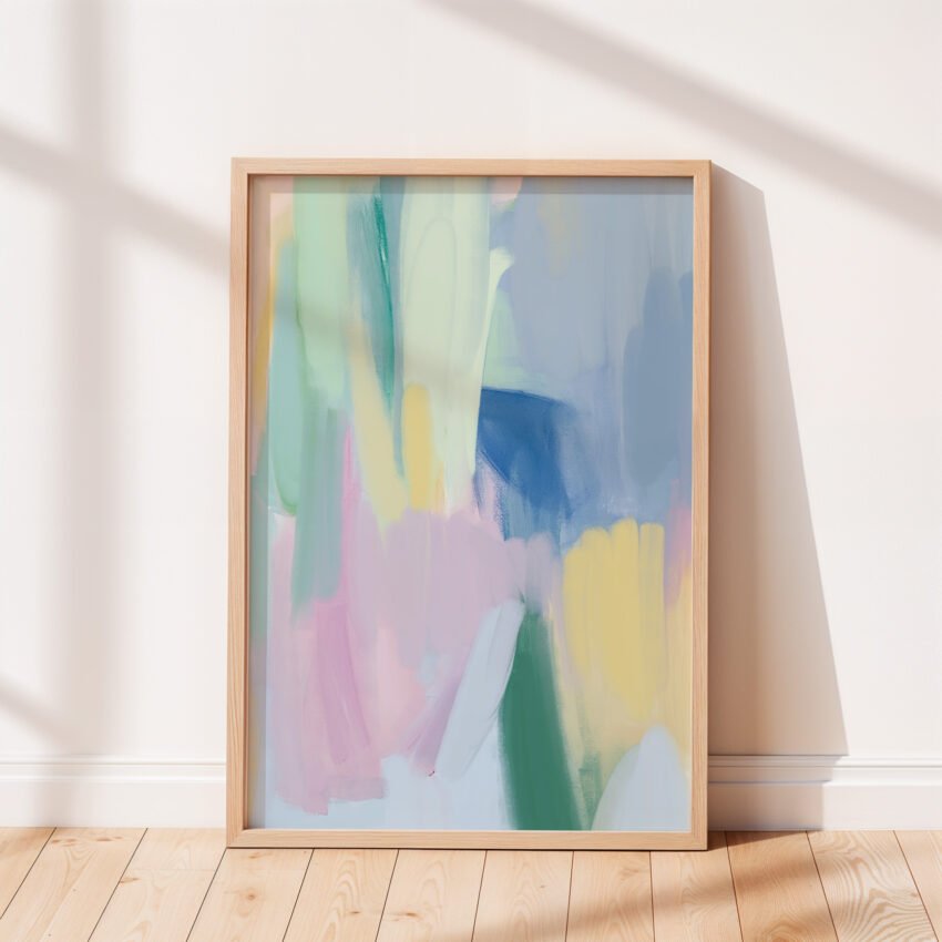 Pastel Dream Abstract Print