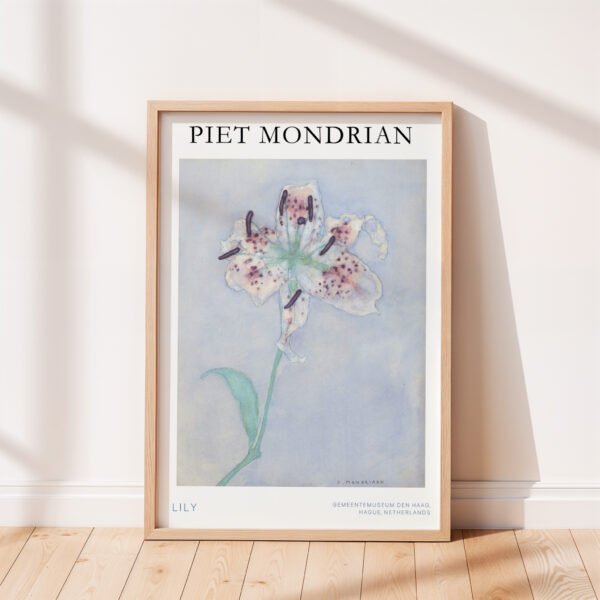 Lily by Piet Mondrian