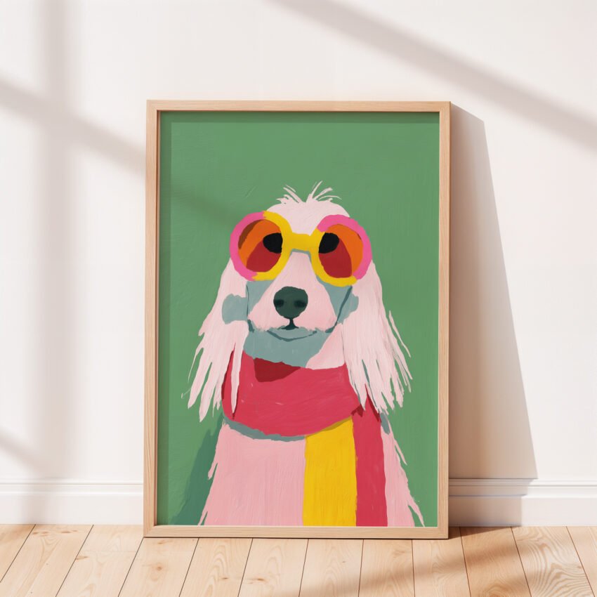The Groovy Pup Art Print - Image 3