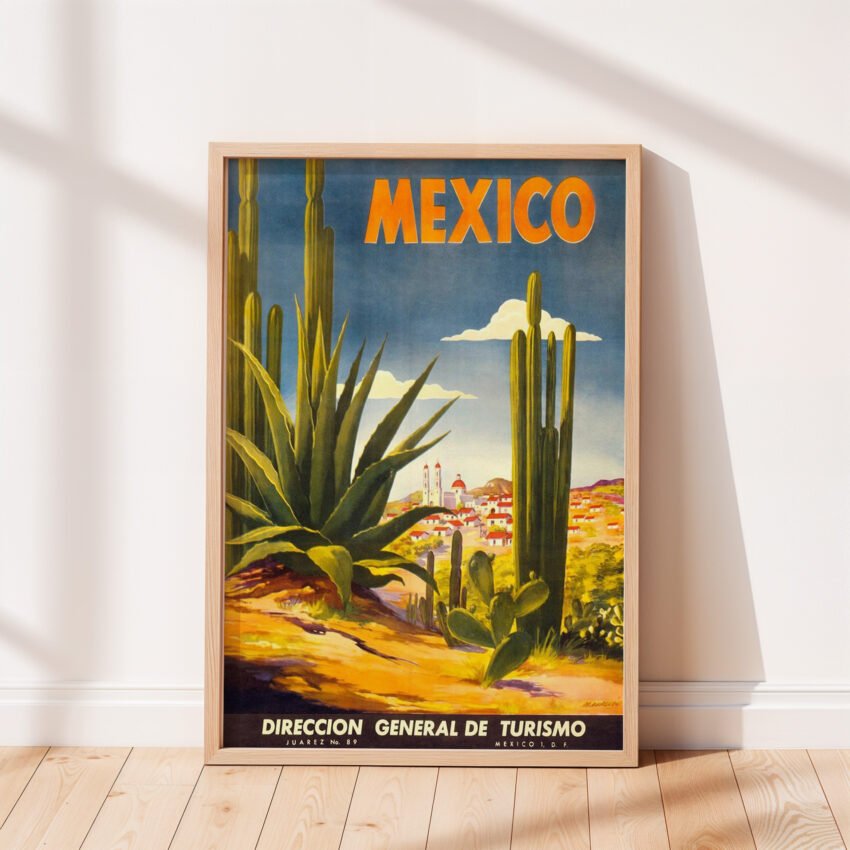 Mexico Travel Poster - Image 3