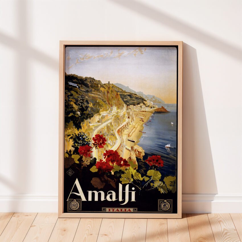 Amalfi Travel Poster - Image 3