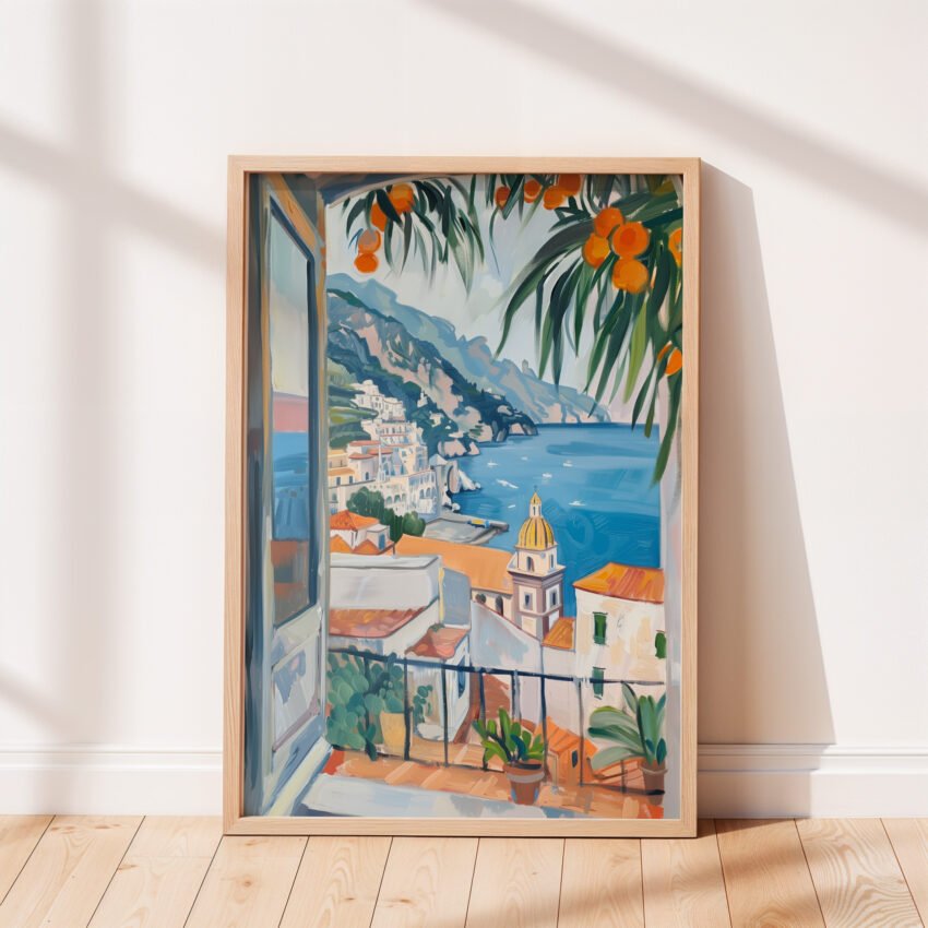 Amalfi Coast From The Window - Image 4