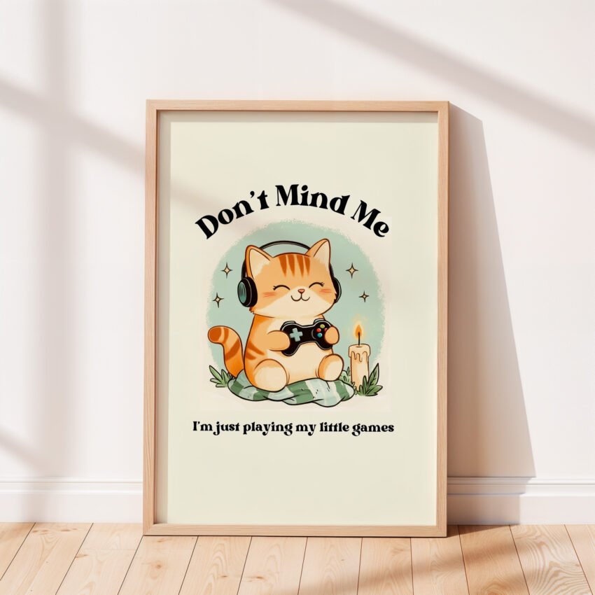 Don't Mind Me Gamer Cat - Image 4