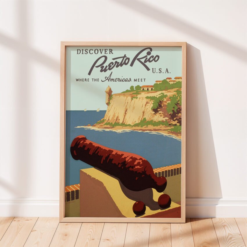 Puerto Rico Travel Poster - Image 6