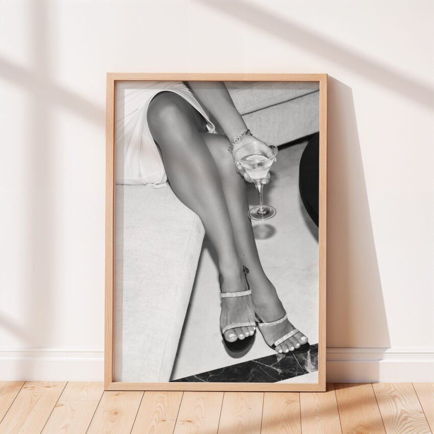 Drinking Champagne Print - Image 6