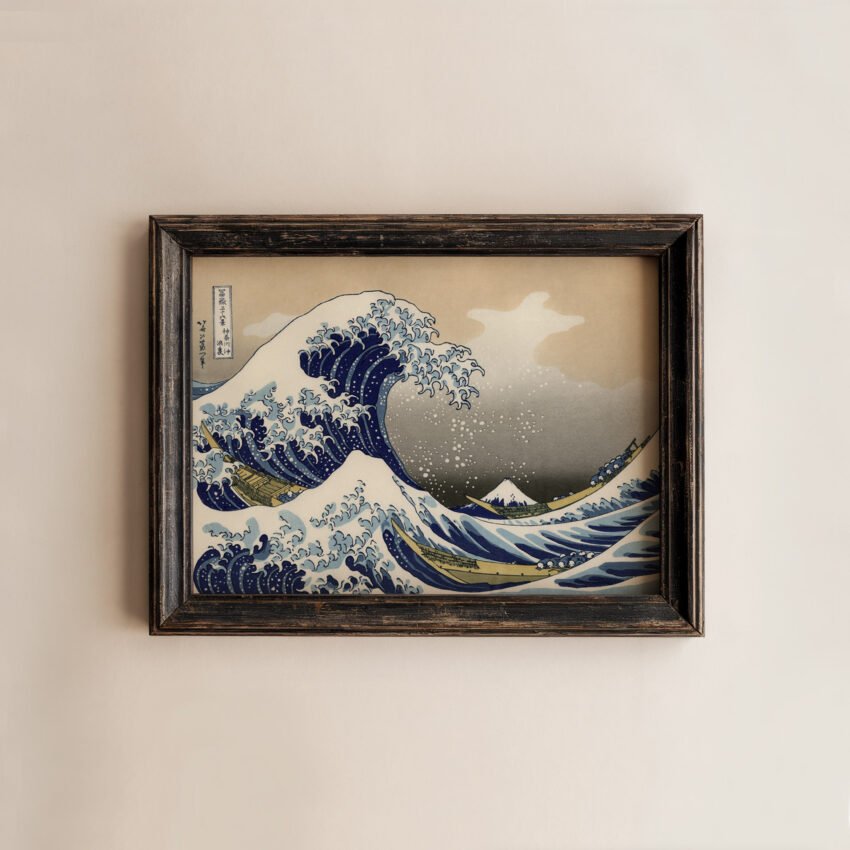 The Great Wave off Kanagawa by Katsushika Hokusai - Image 3