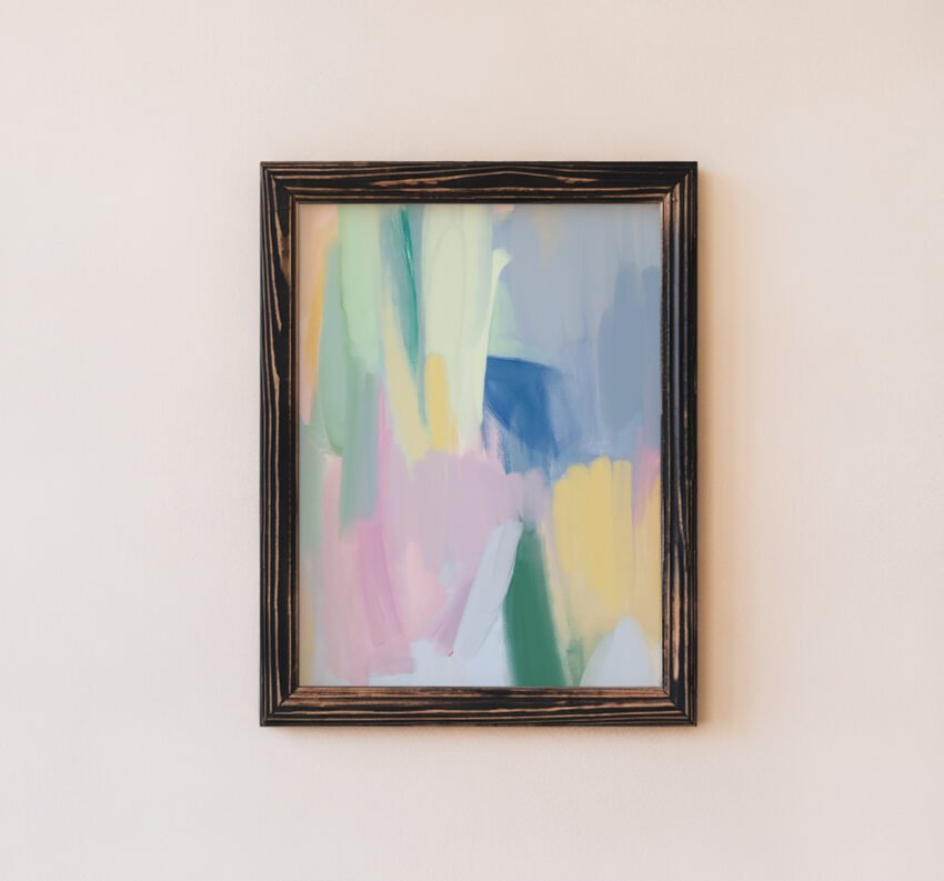 Pastel Dream Abstract Print - Image 6