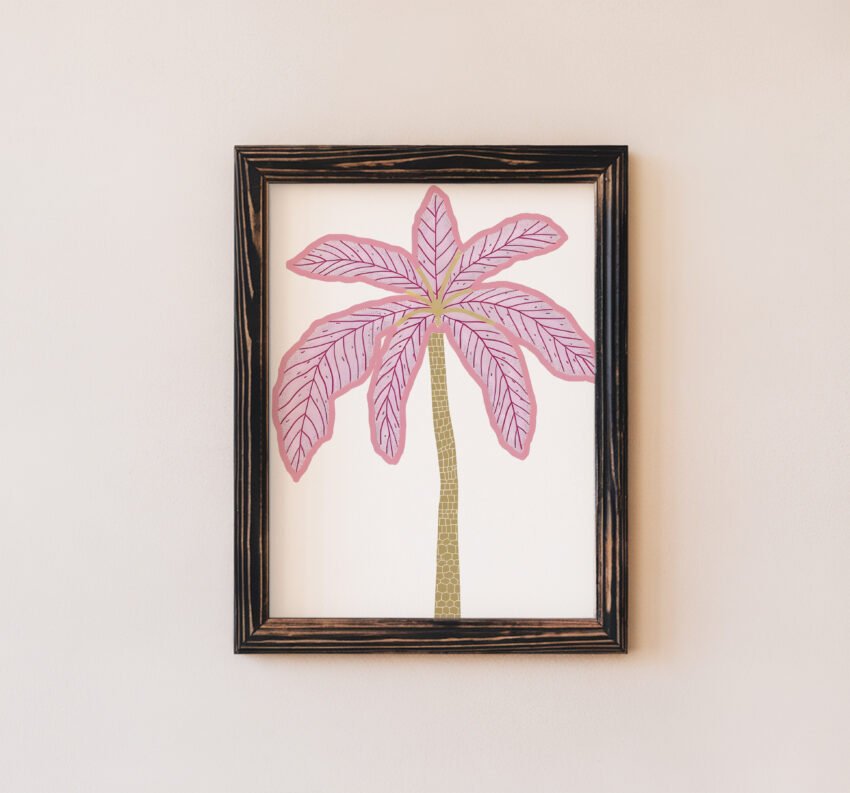 Pink Palm Tree - Image 6
