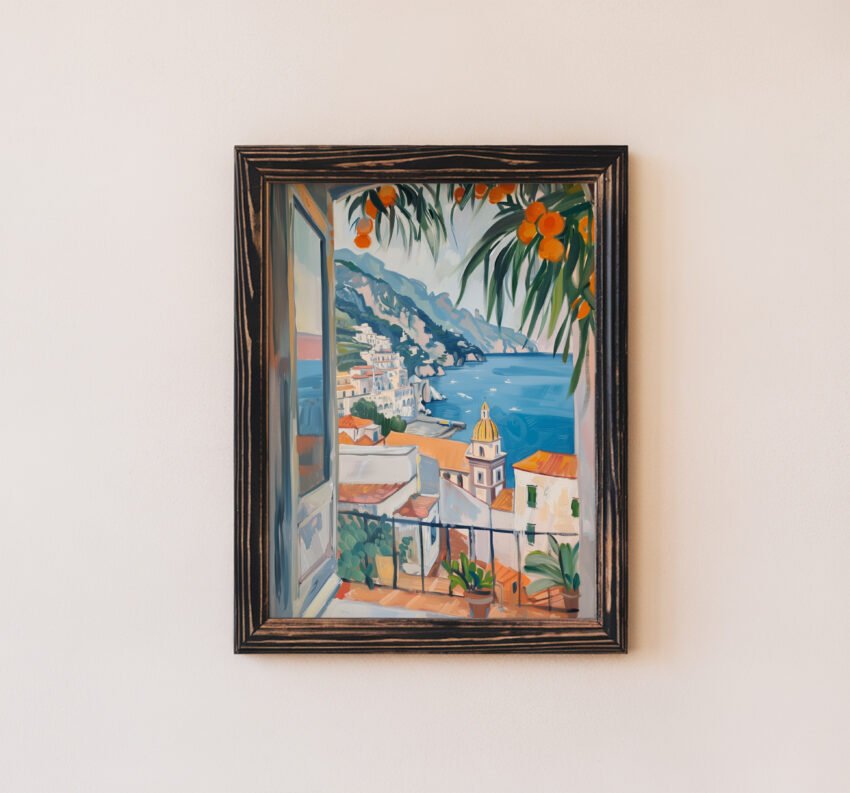 Amalfi Coast From The Window - Image 5