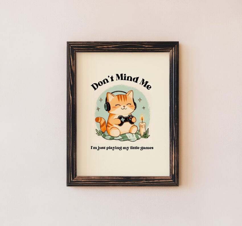 Don't Mind Me Gamer Cat - Image 5