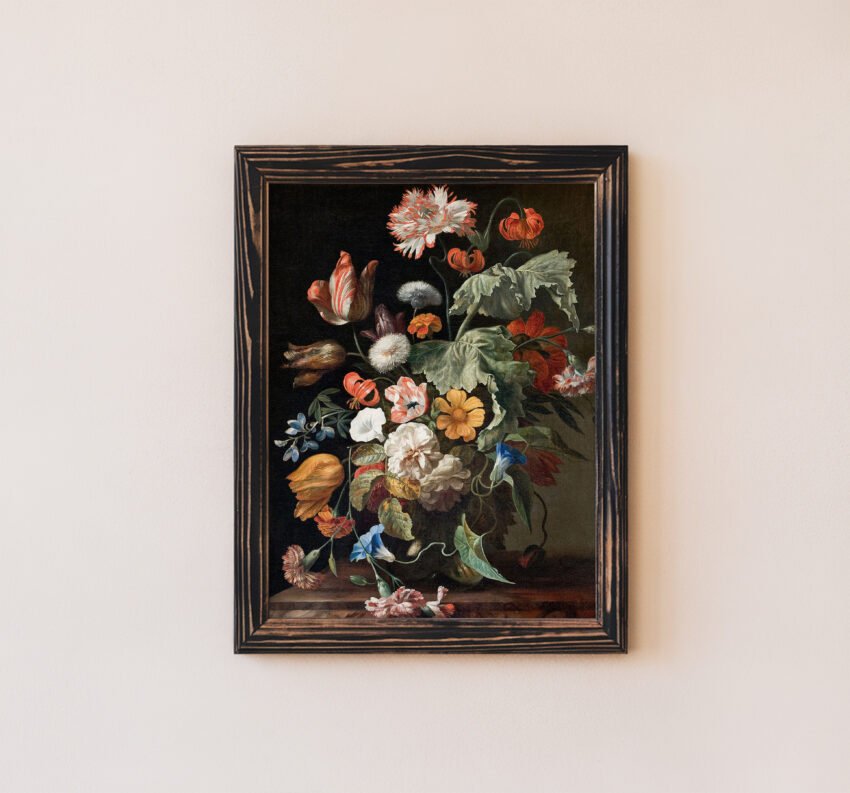 Still Life Flowers by Rachel Ruysch - Image 3