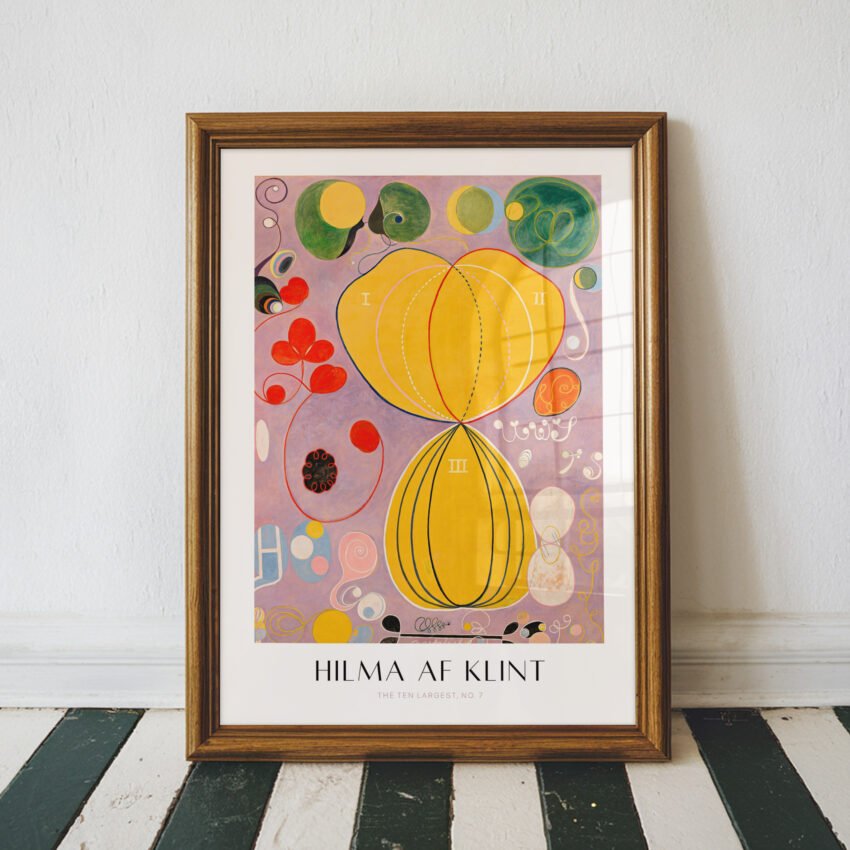 Hilma af Klint print, The Ten Largest, No. 7 - Image 4