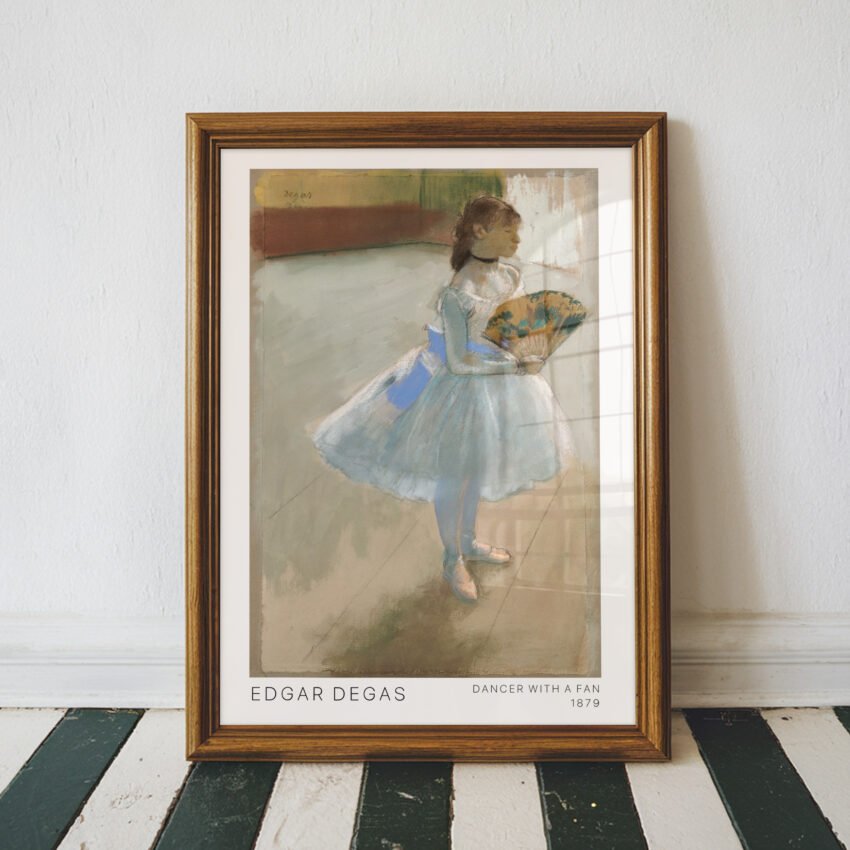 Dancer with a Fan by Edgar Degas - Image 5