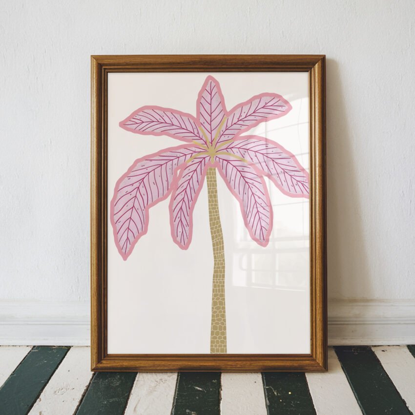 Pink Palm Tree - Image 5