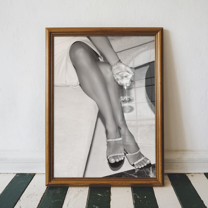 Drinking Champagne Print - Image 4