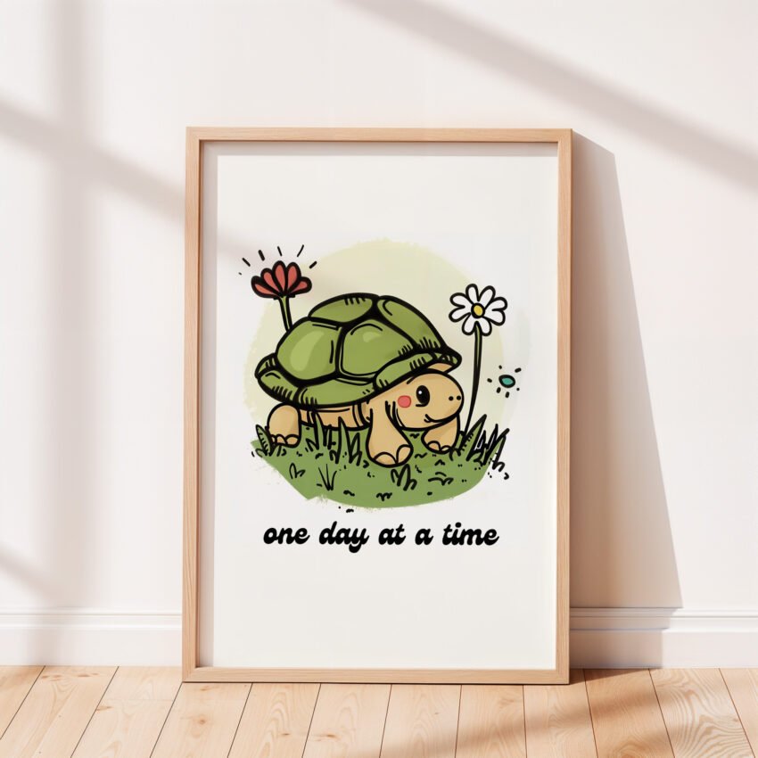One Day At A Time Turtle - Image 5