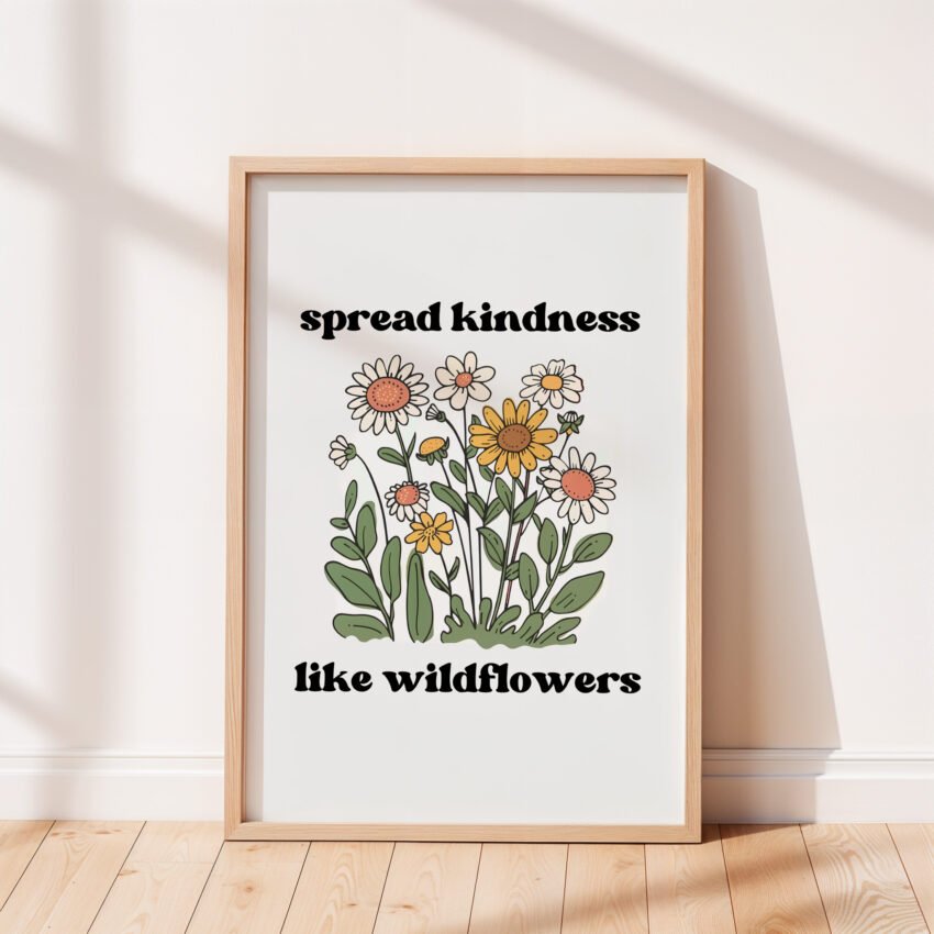 Spread Kindness Like Wildflowers - Image 5