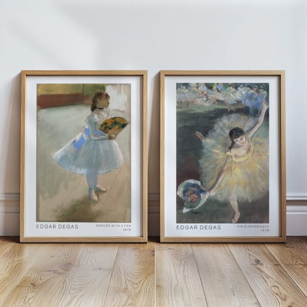 Edgar Degas Set of 2 Prints
