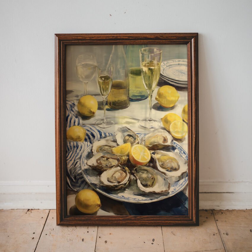 Oysters and Champagne