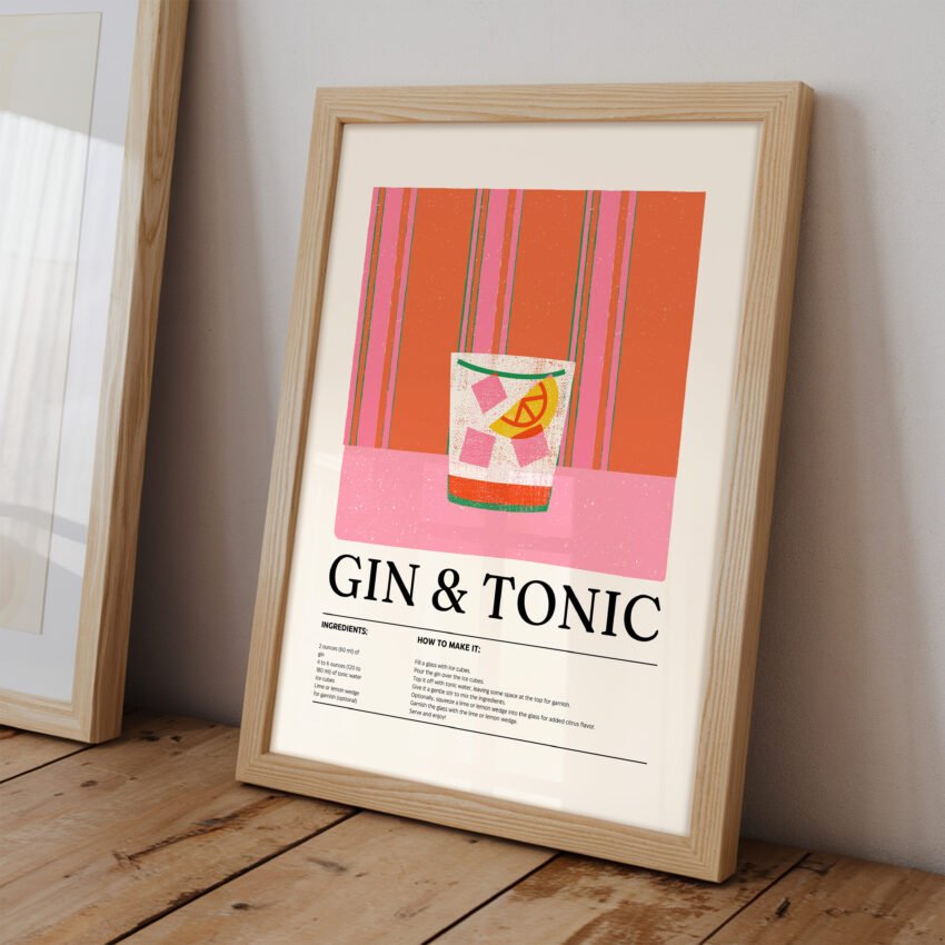 Colorful Gin & Tonic Cocktail Recipe - Image 2