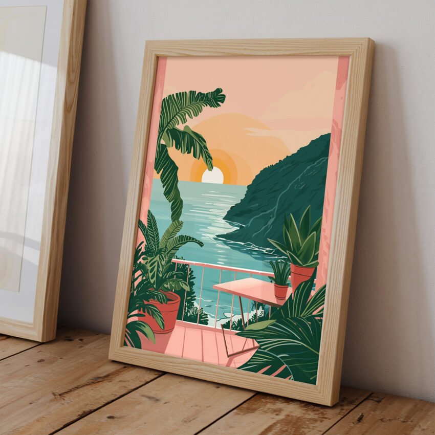 Coastal Balcony Sunset - Image 2