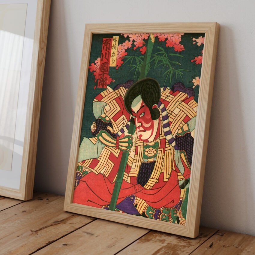 Beauty, Ghost, and Hero by Toyohara Chikanobu Ukiyo-e Print - Image 2