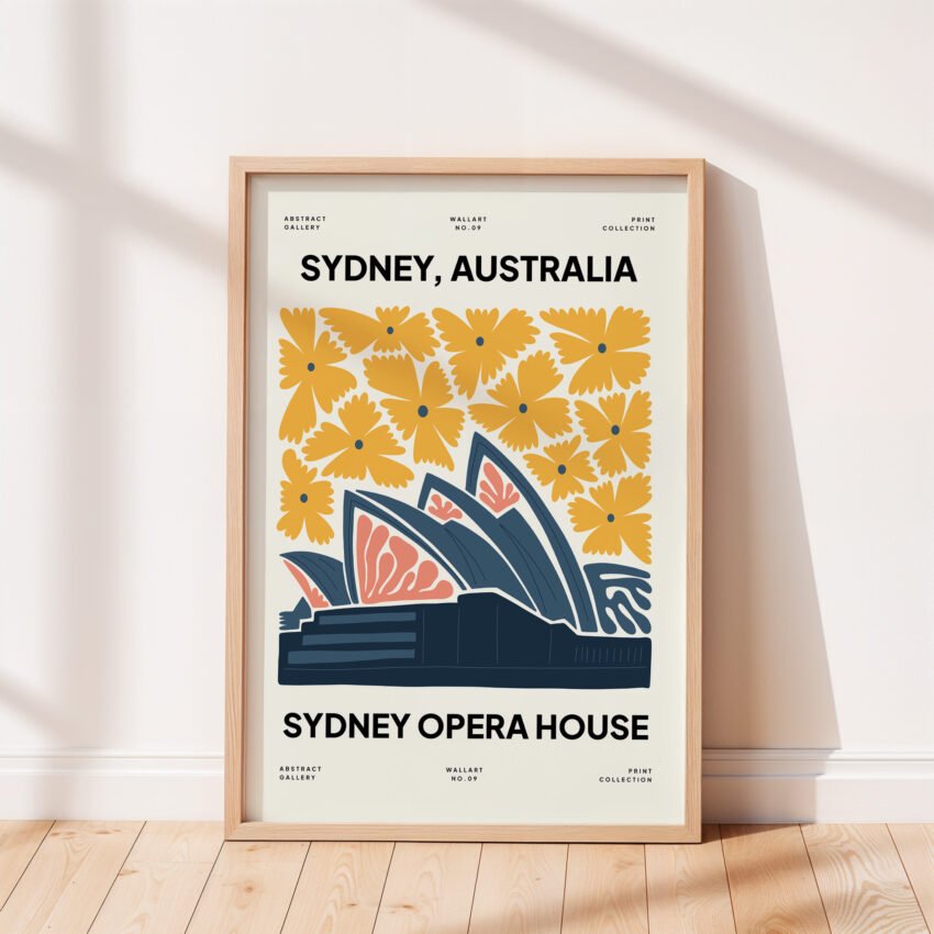Sydney Opera House – Australia Travel Print - Image 4