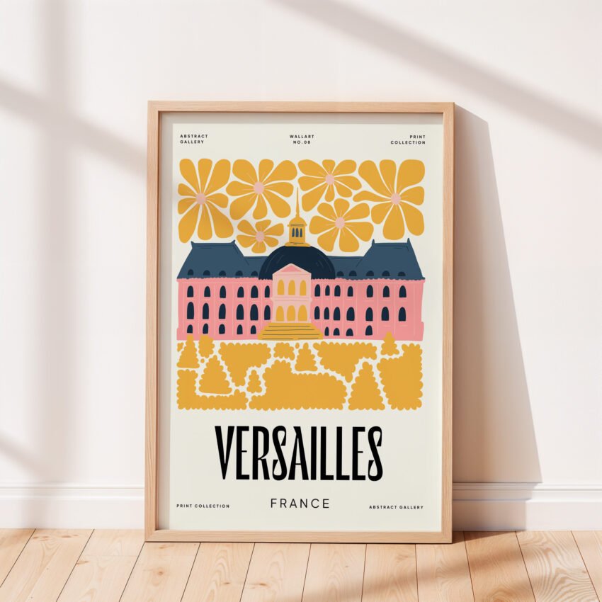 Versailles France Travel Wall Art Print - Image 4