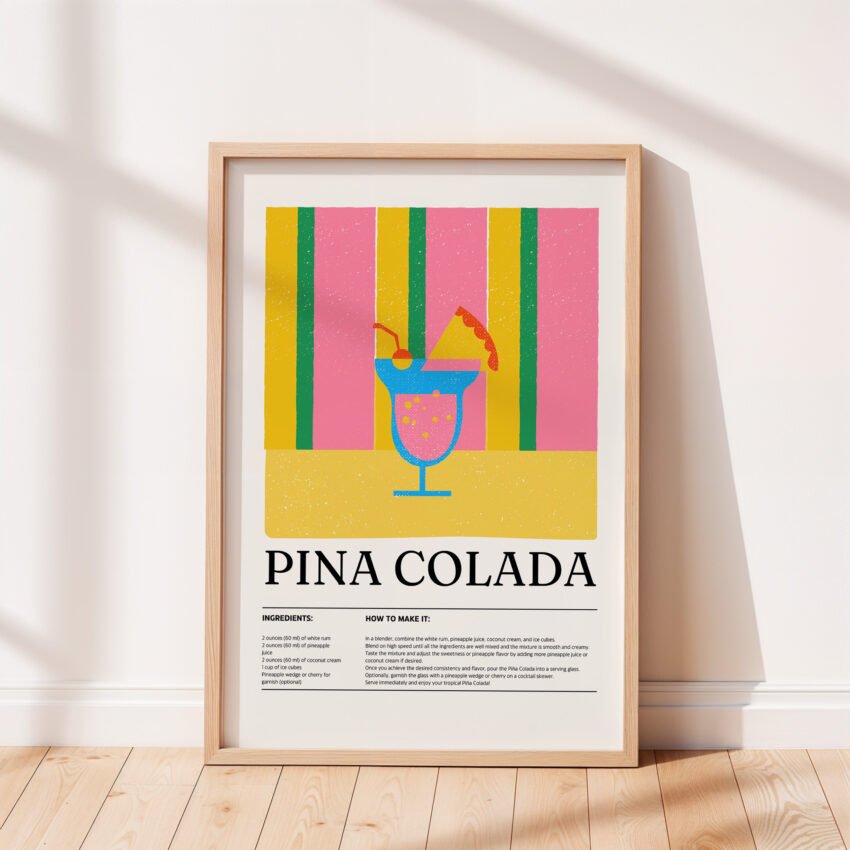 Colorful Pina Colada Cocktail Recipe - Image 5
