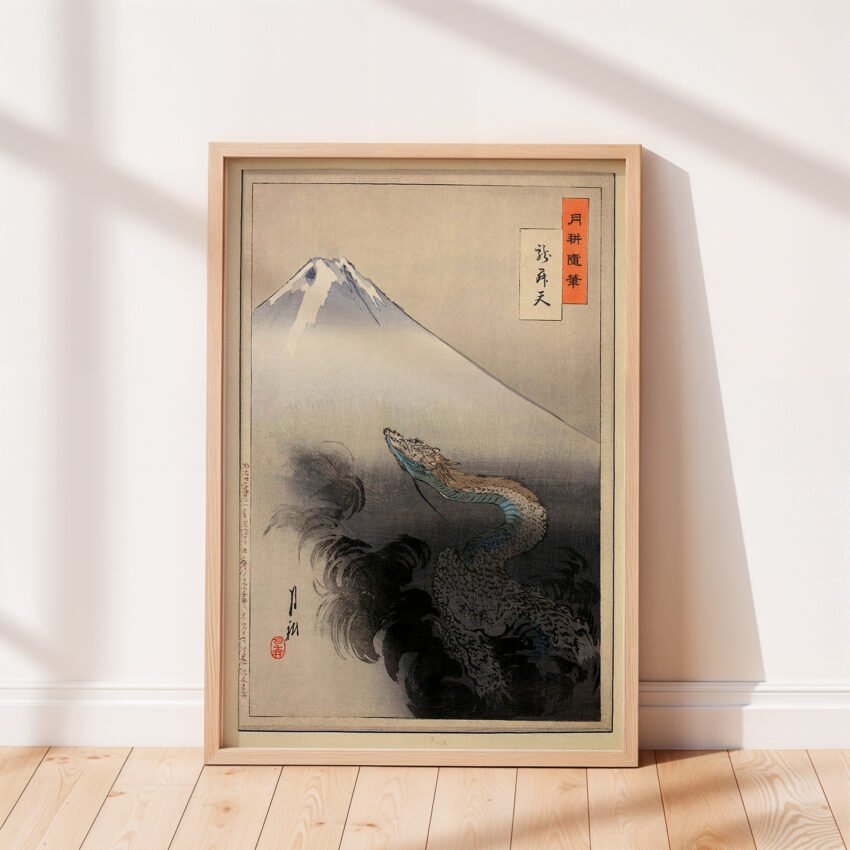 Dragon Rising to the Heavens by Ogata Gekkō - Image 6