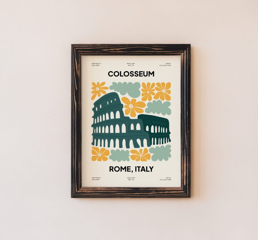 Rome Travel Print - Image 3