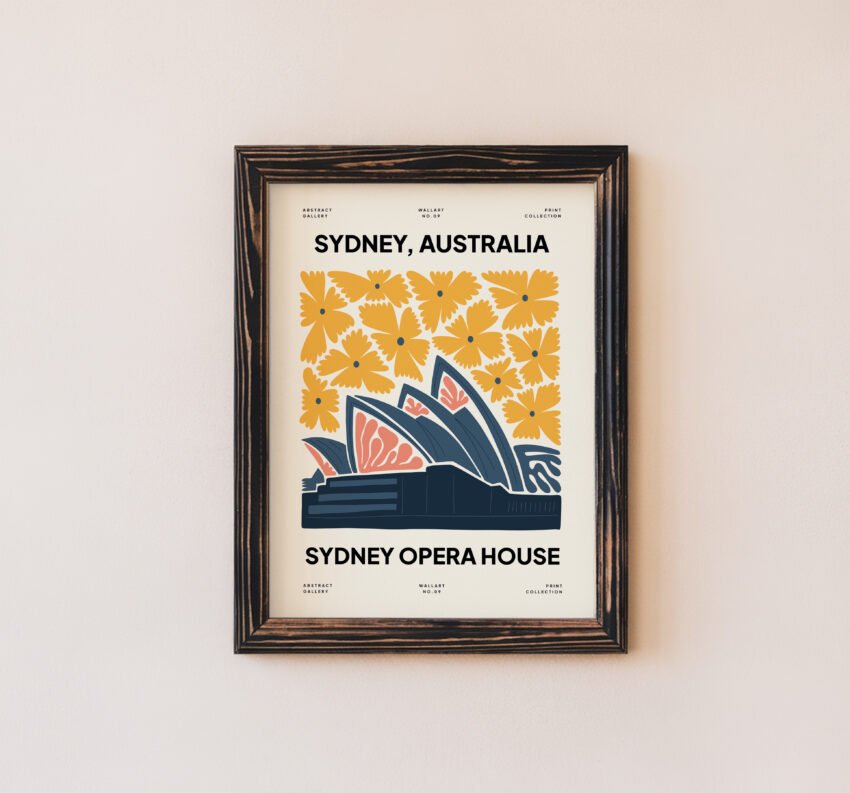 Sydney Opera House – Australia Travel Print - Image 5