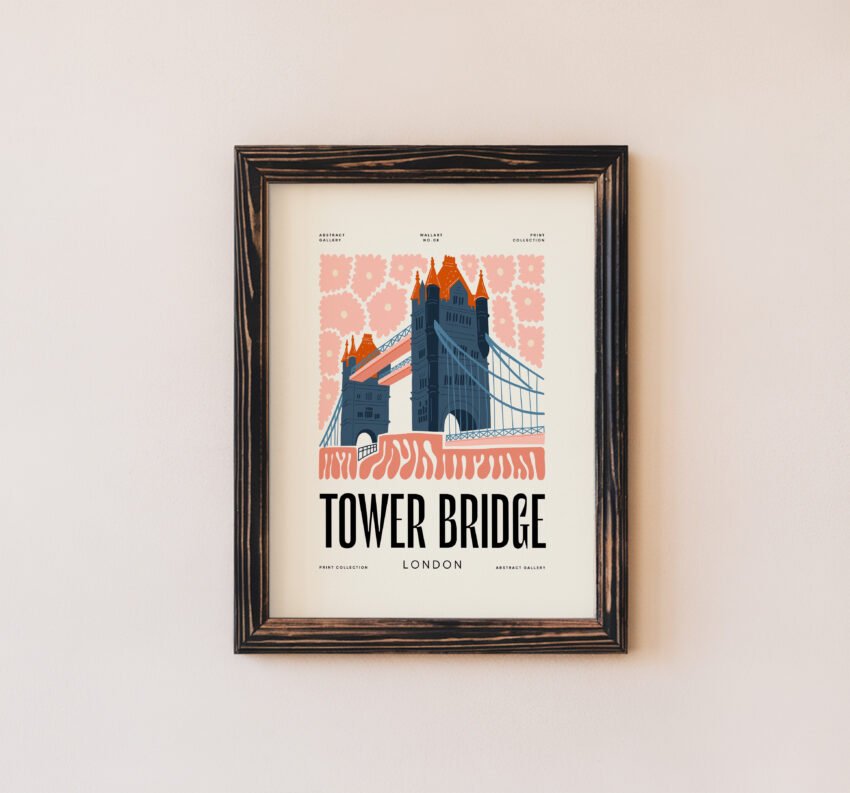 Tower Bridge – London Travel Print - Image 5