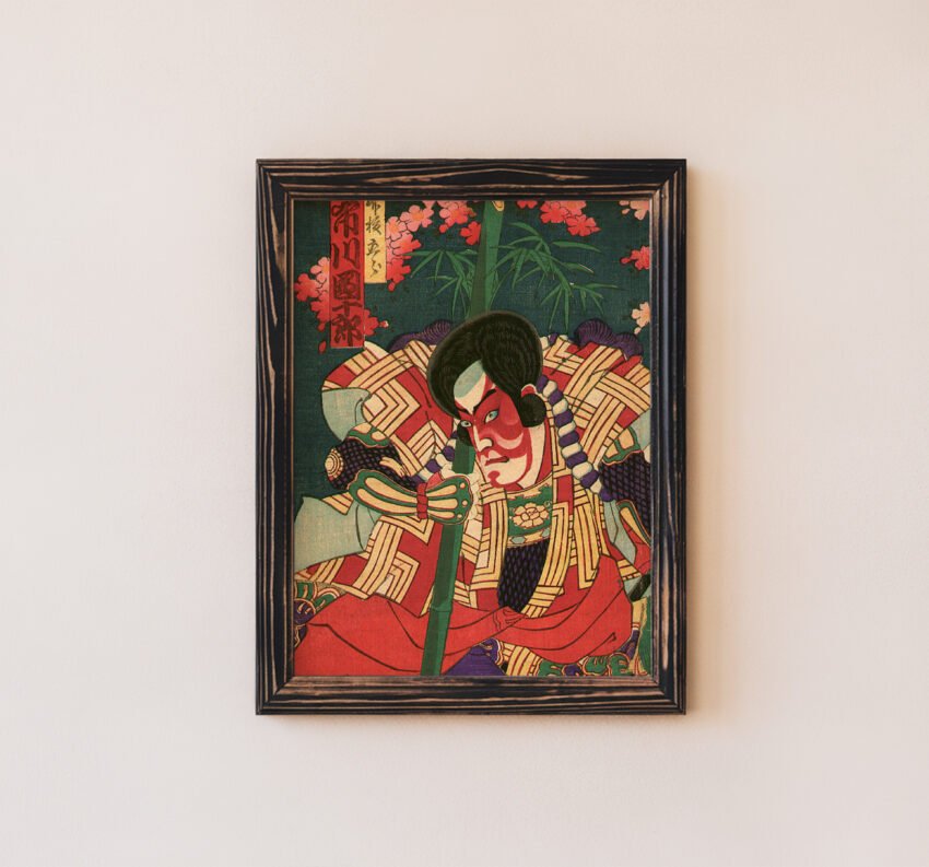 Beauty, Ghost, and Hero by Toyohara Chikanobu Ukiyo-e Print - Image 4
