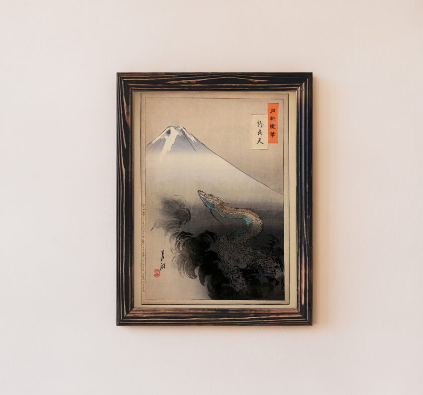 Dragon Rising to the Heavens by Ogata Gekkō - Image 3