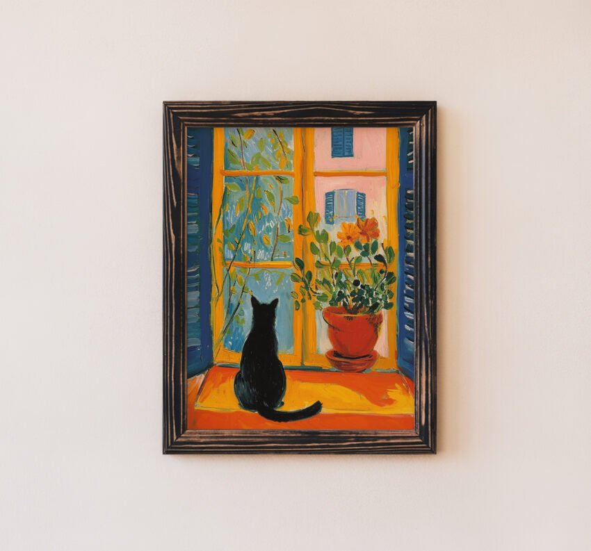 The Cat and the Garden Window - Image 4