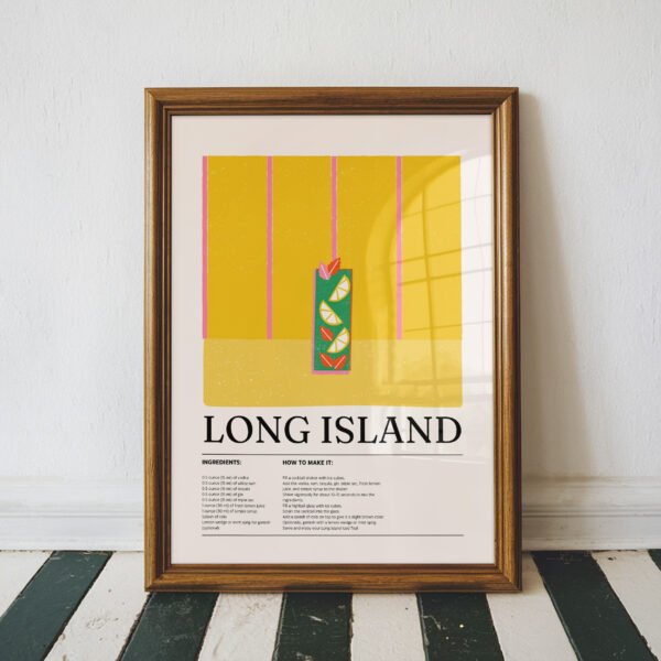 Colorful Long Island Iced Tea Recipe
