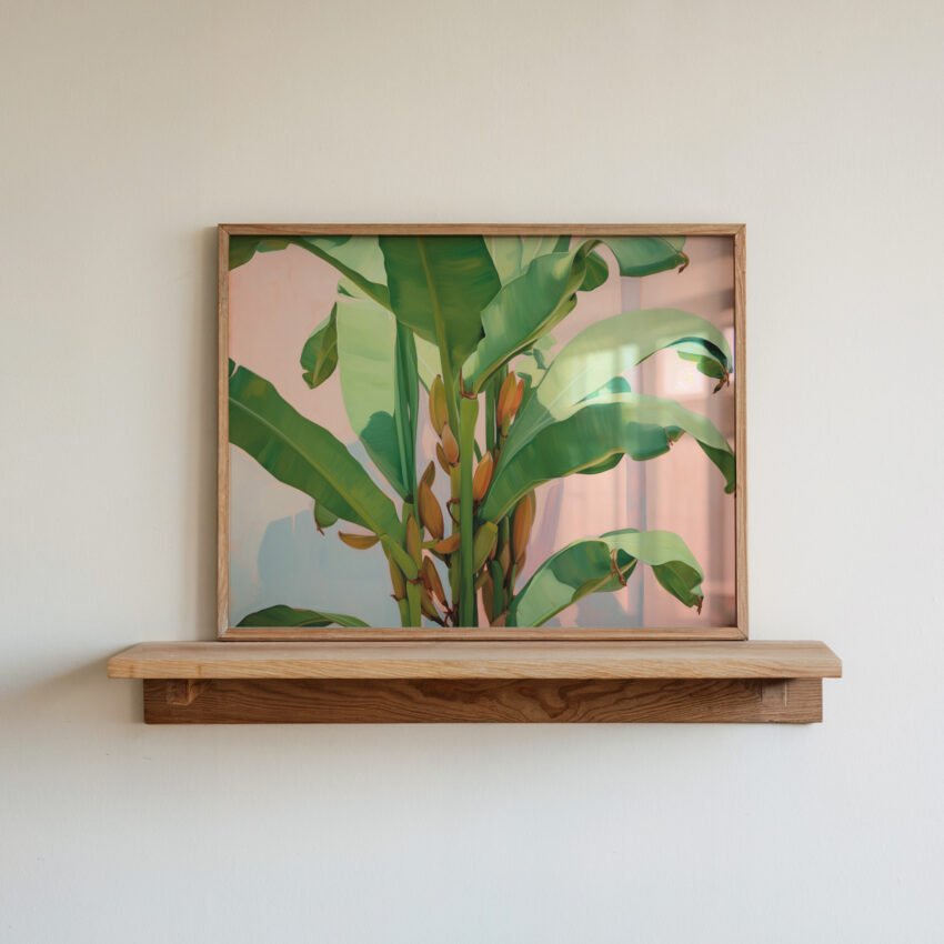 Sunset Bananas – Tropical Wall Art Print - Image 3