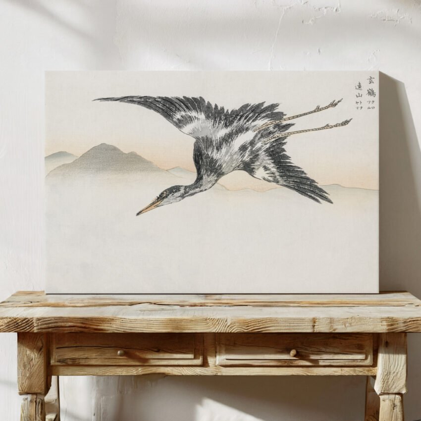 Eastern Common Crane by Numata Kashū - Image 2
