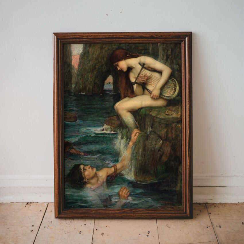 The Siren by John William Waterhouse - Image 3
